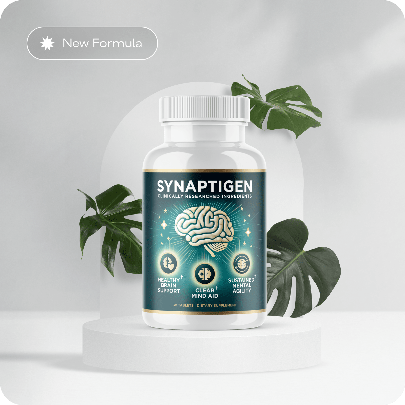 Synaptigen Supplements Bottle